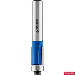 ЗУБР 9.5 x 13 мм, хвостовик 8 мм, фреза кромочная с нижним подшипником, Профессионал (28727-9.5-13)