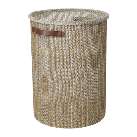 Корзина для хранения Sustainable collection, 46 л, бежевая