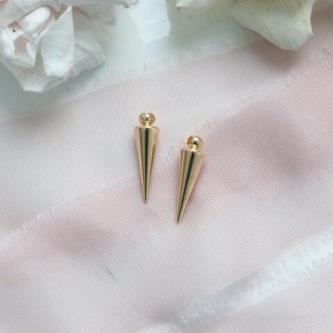 Подвеска Шип 17*6 мм, 1 шт, позолота, П354