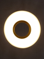 Встраиваемый светильник GP-8110-9W-GO Золото+Диодная подсветка
