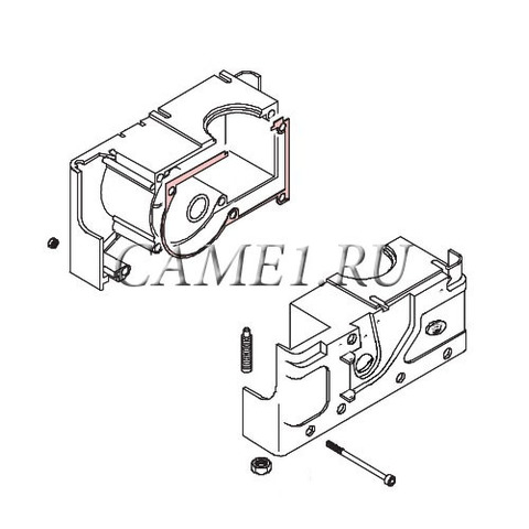 119RIBK005 Корпус редуктора ВК