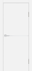 Дверь P-19 AL молдинг / Цвет Белый / Двери PROFILO PORTE