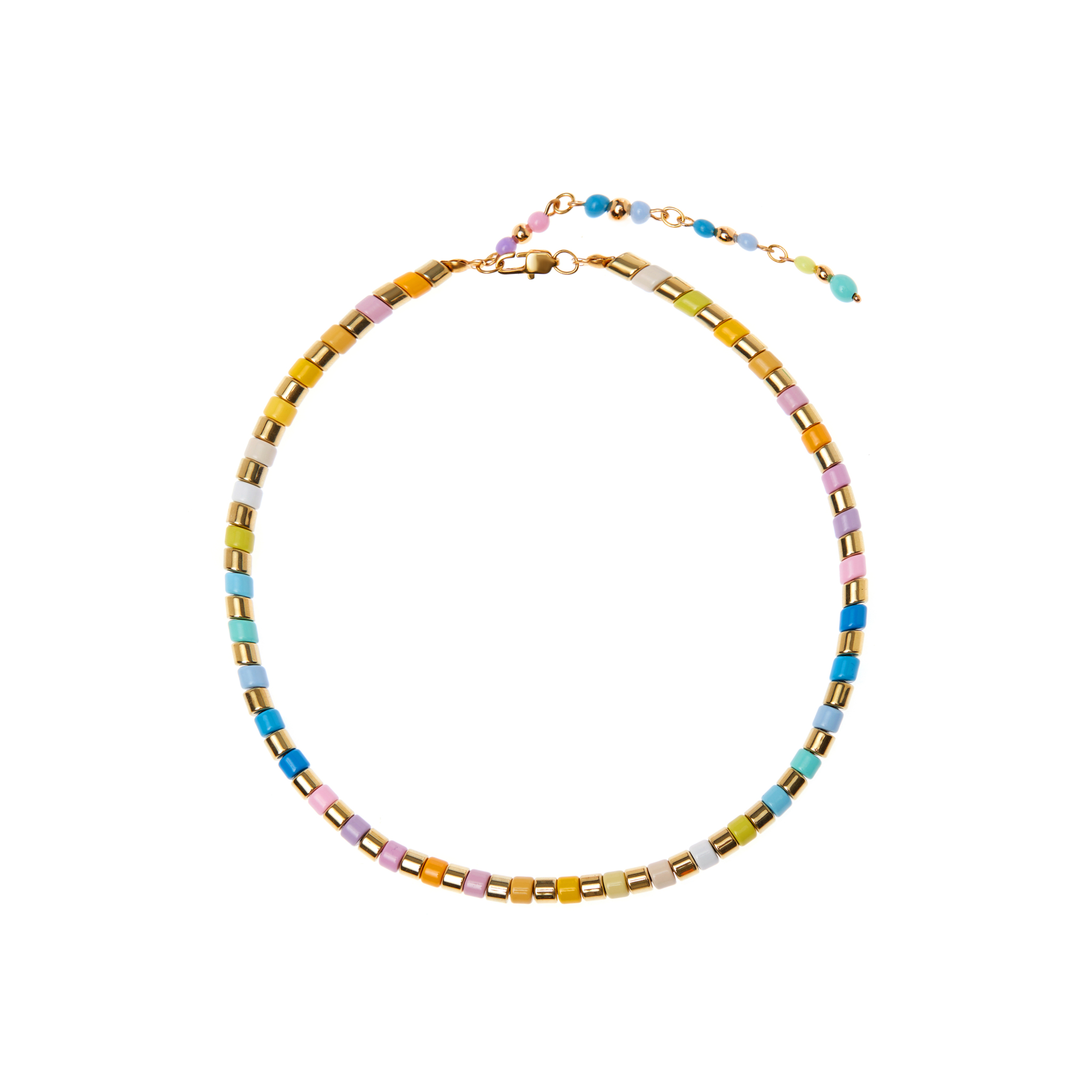 DÉJÀ VU Колье Pastel Gold Necklace цена и фото