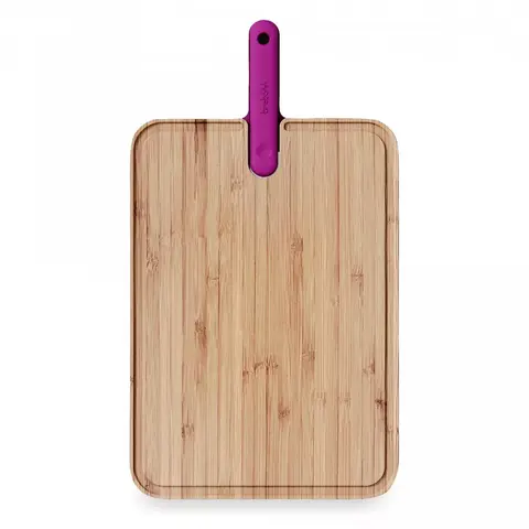 Доска разделочная 43x24x2.4см Trebonn Chopping boards and Knives фиолетовая