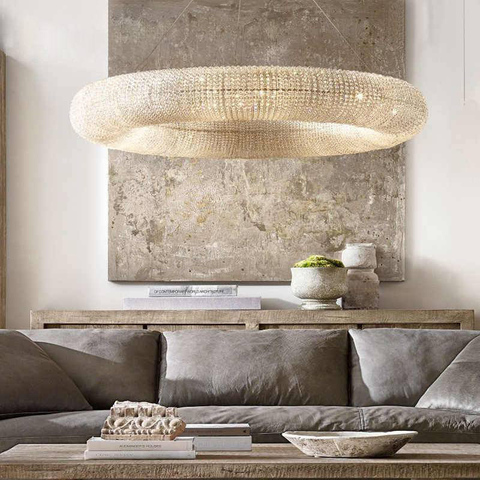 Люстра Crystal Halo Gold