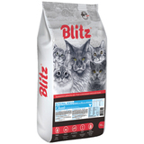 Сухой корм для стерилизованных кошек Blitz Classic, с курицей, 10 кг