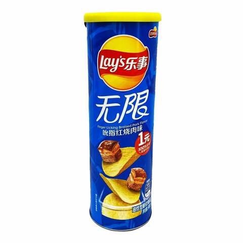 Чипсы Lay's Finger Licking Braised Pork Flavor