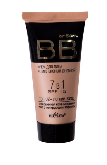 Белита BB cream Крем для лица комплекс дневной 7в1 SPF15 тон 02  30мл