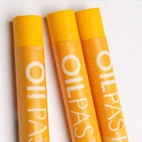 Пастель художественная масляная MUNGYO Oil Pastels Оранжево-желтый №507 (3шт)