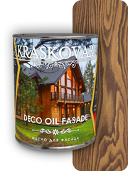 Масло для фасада Kraskovar Deco Oil Fasade орех гварнери