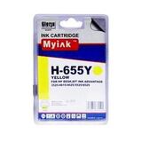Картридж для (655) HP DJ Advantage 3525, 4615, 5525, 6525 CZ112AE Yellow (14,6ml, Dye) MyInk
