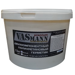 Полиуретановый герметик для швов VASmann premium 12,5 кг – купить в ...