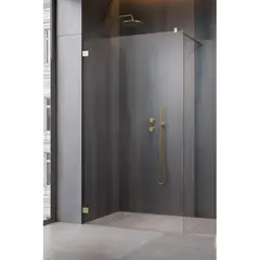 Radaway 10103140-99-01 Essenza Pro Brushed Gold Walk-in 140 фото