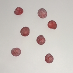 Ракушка Розовый кланкулюс (Clanculus puniceus), 1шт 1,5-2,5см