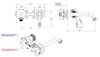 Remer Atelier AL15PNO Смеситель для раковины, черный матовый