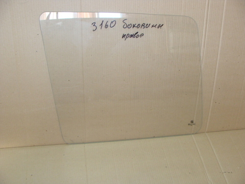 Стекло УАЗ-3160 боковины правое (под резинку)