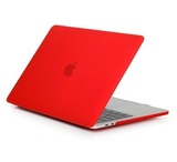 Чехол Hardshell Case для Macbook Air 13,3" (A1369; A1466) (Красный прозрачный)