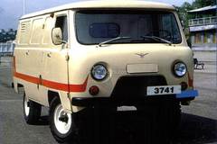 UAZ-3741 white 1:43 DeAgostini Auto Legends USSR #197