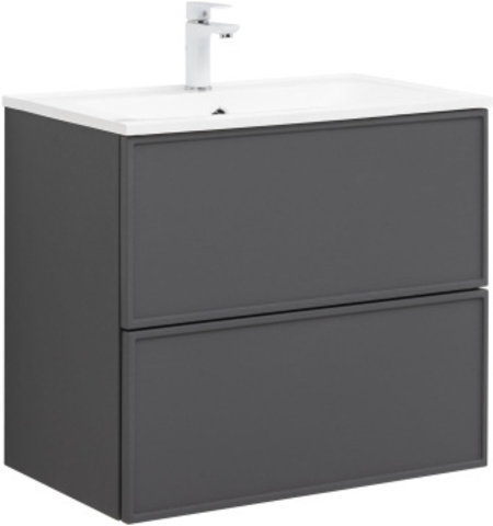 Aquanet 329064 Тумба Арт 75 цв.ясень графит (329064)