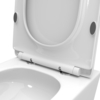 BelBagno BB5180CH-TOR/SC TRE-TOR Унитаз подвесной, безободковый, с системой смыва "Торнадо", с сиденьем soft close, BB5180CH-TOR/SC