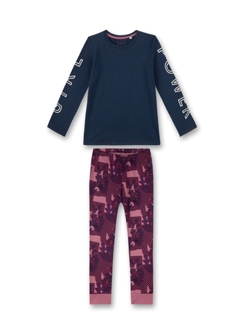 Пижама с длинным рукавом для девочки Sanetta 245331 50150