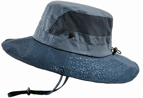 Картинка шляпа Skully Wear YFM-9023 Gray-navy - 1