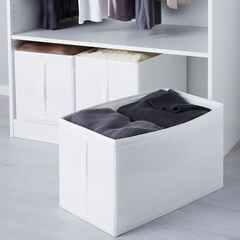 Набор органайзеров IKEA SKUBB (СКАББ), Белый, 31x55x33 см, 3 шт