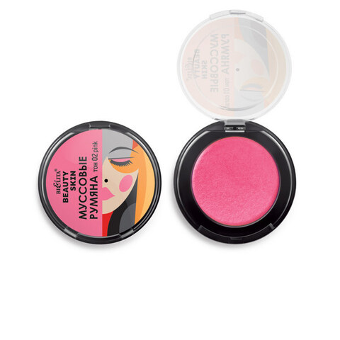Муссовые румяна Beauty Skin тон 02 Pink ( Белита )