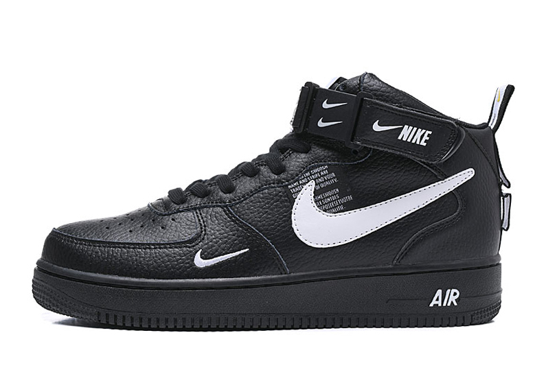 womens air force 1 mid black