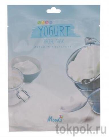 Тканевая маска для лица Belov Moods Pa-Su-Te-Ru Yogurt Facial mask, 38 гр