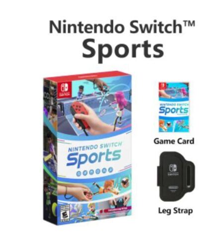 Nintendo Switch Sports Party Комплект (картридж для Nintendo Switch, полностью на русском языке)