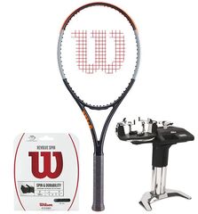 Ракетка теннисная Wilson Burn 100 V4.0 + струны + натяжка