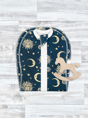 Пелёнка-кокон Mjölk Солнце и Луна NEW