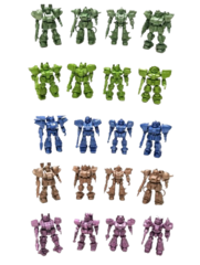 Рандомная фигурка Blind Box Роботы Астроиды. Гладиаторы Будущего