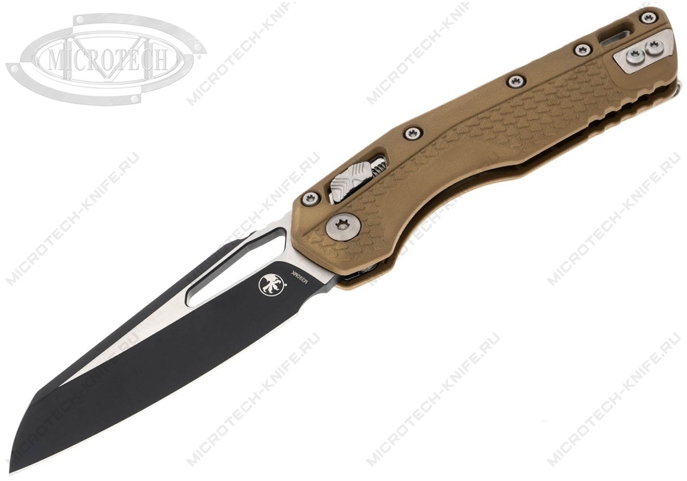 Нож Microtech 210T-1PMDE MSI Dark Earth RAM-LOK Black
