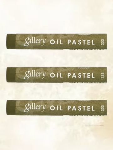 Пастель масляная мягкая профессиональная MUNGYO Gallery Оливковый №233 (3шт)