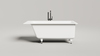 Salini 105011G CASCATA 150x70 Встраиваемая ванна с прямоугольной чашей, регулируемые ножки
