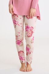 Пижама женская: туника и леггинсы LISCA ROBIN 023469 | Цветочный розовый
