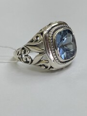 Людовик (кольцо из серебра)