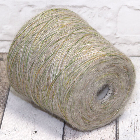 Смотка с альпакой и кидмохером 230 сухая трава