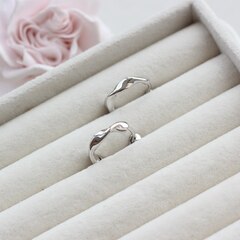 Швензы Конго 17*4 мм, родий, Ш247