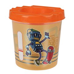 
          Стакан-непроливайка одинарный Проф-Пресс, 250 мл., непрозрачный, печать хол. фольга, "Робот на скейте"