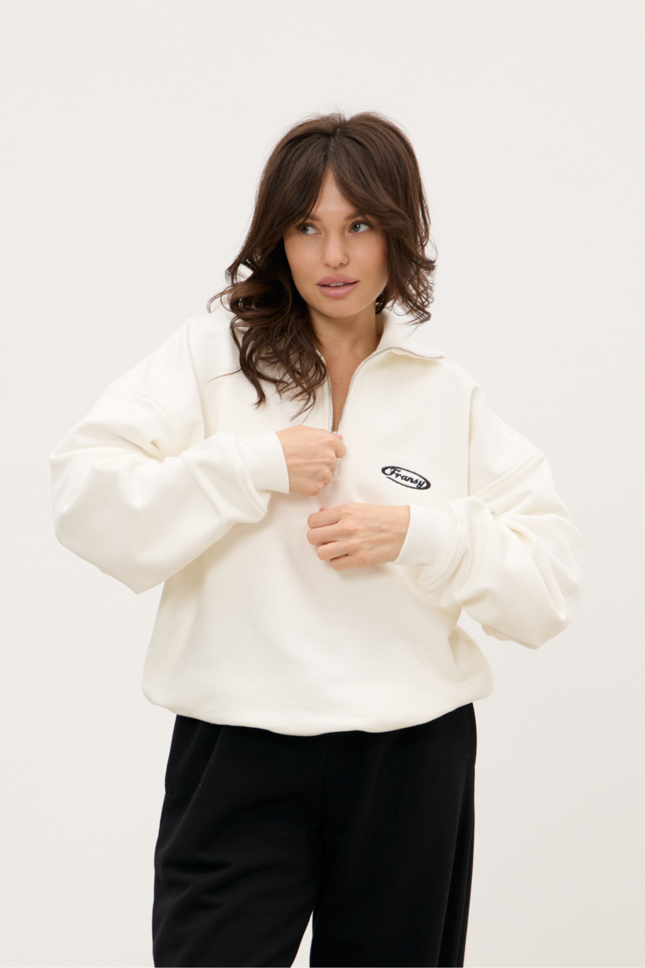 Анорак FRANSY, молочный