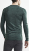 Утеплённая беговая рубашка Craft Fuseknit Comfort Green мужская