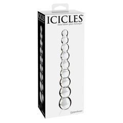 Стеклянная анальная елочка Icicles No.2 - 21,6 см. - 