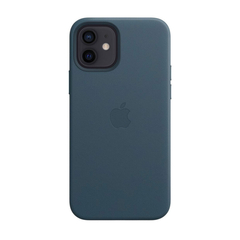 Чехол для IPhone 12 mini, Leather Case with MagSafe, Baltic Blue MHK83ZM/A