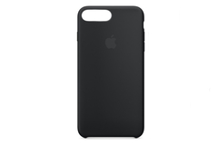 Чехол для телефона Apple iPhone 8 Plus Silicone Case - Black (MQGW2ZM/A)