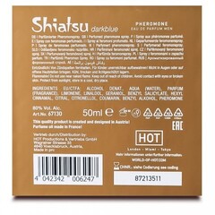 Духи с феромонами «Darkblue» Shiatsu мужские 50 мл.