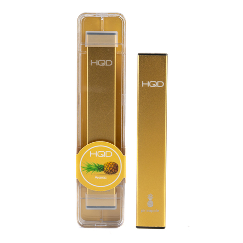 Одноразовая электронная сигарета HQD Ultra Stick Pineapple (Ананас) 1 шт