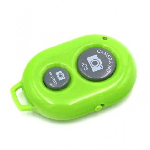 Пульт управления фотокамерой смартфона Bluetooth-кнопка Android и iOS зелёный